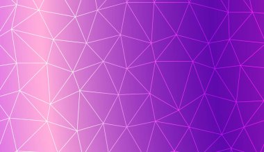 Dokular veya duvar kağıdı Için Çokgen elemanları ile modern geometrik soyut arka plan. Vektör Illustration. Yaratıcı degrade rengi
