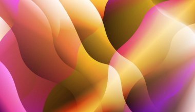 Geometrik tasarım, şekiller. Flyer, broşür, kitapçık ve Web siteleri tasarım vektör Illustration renk gradyan ile