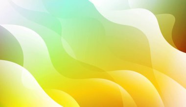 Dalga Gradyan Şekliyle Modern Arkaplan. Tasarım Duvar Kağıdı Sunumunuz için. Renk Gradyanlı Vektör İllüstrasyonu.