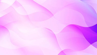 Çizgilerle Geometrik Desen, Dalga. Blur Sweet Dreamy Gradient Renk Arka Plan. Grafik Davetiye Kartınız, Posteriniz, Broşürünüzüz için. Vektör İllüstrasyonu.