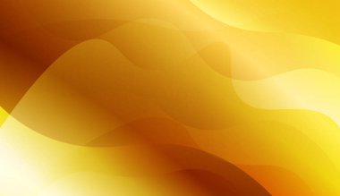 Dinamik dalga efekti Ile soyut arka plan. Tasarım kapak sayfası, poster, banner web siteleri Için. Vektör Illustration altın renk degrade ile.