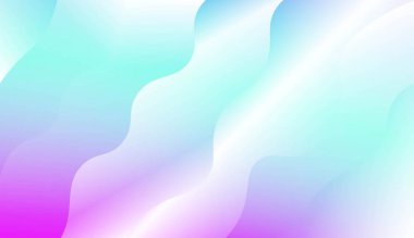 Futuristik renk tasarımı geometrik dalga şekli. Iş sunumu duvar kağıdı, Flyer, Cover için. Renk gradyan ile vektör Illustration.