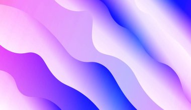 Modern Dalgalar. Fütüristik Teknoloji Stil Arka Plan. Yaratıcı Şablonlar, Kartlar, Renk Kapakları Için Ayarlayın. Renk Gradyan lı Vektör Çizimi.