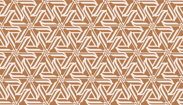 Ilustração Vector sem costura com padrão em estilo triângulos. Linha curva. Design decorativo para papel de parede interior, design inteligente, impressão de moda . — Vetor de Stock