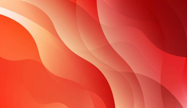 Dalga geometrik şekli Ile şablon arka plan. Tasarım duvar kağıdı, sunum, afiş, afiş, kapak sayfası, açılış sayfası için. Renk gradyan ile vektör Illustration.