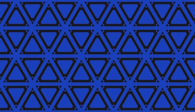 Vektör illüstrasyon mavi geometrik soyut arka plan