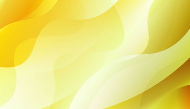 Dalga geometrik şekli Ile şablon arka plan. Şablon cep telefonu arka planlar için. Vektör Illustration yeşil sarı renk degrade ile.