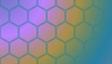 Pürüzsüz Soyut Renkli Gradyan Özgeçmişi. Fütürist Reklam ve Broşürler için. Vektör İllüstrasyonu.