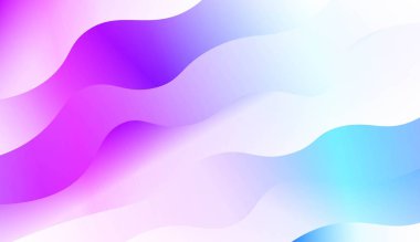 Dinamik Efektli Modern Arkaplan. Fütürist Reklam ve Broşürler için. Renk Gradyanlı Vektör İllüstrasyonu.