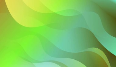 Dalgalı arka plan. Yaratıcı şablonlar, kartlar, renk kapakları seti için. Renk gradyan ile vektör Illustration.