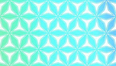 Polygonal geometrik elemanlar Ile desen. Vektör Illustration. Duvar kağıdı Için şablon, Iç Tasarım, dekorasyon, Scrapbooking sayfa. Degrade arka plan