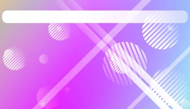 Çizgi, daire ile Blur Sweet Dreamy degrade renk Arkaplan. Mobil uygulama Için soyut modern ekran tasarımı için. vektör Illustration