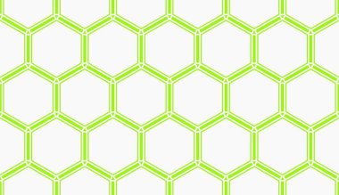 Vektör illüstrasyon yeşil geometrik soyut arka plan