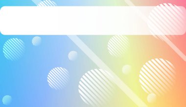 Çizgi, daire ile renkli degrade renk Arkaplan. Duvar kağıdı. Tasarım reklamı, banner, kapak sayfası için. Vektör Illustration.