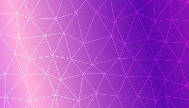 Düşük Poly düzeni. Duvar kağıdı, reklam, afiş, poster için. Vektör Illustration. Yaratıcı degrade rengi