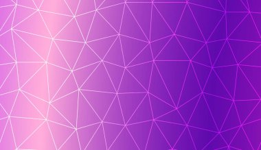 Üçgen şeklinde dekoratif desen. Fikrin için dekoratif tasarım. Vektör çizimi. Yaratıcı gradyan rengi.