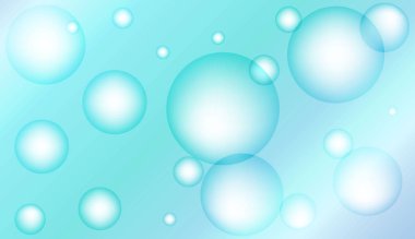 Baloncuklu bulanık dekoratif tasarım. Zarif kapak kitabı için. Vektör illüstrasyonu.