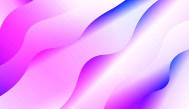 Dalga Modern arka plan. Iş sunumu duvar kağıdı, Flyer, Cover için. Renk gradyan ile vektör Illustration.