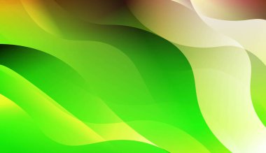 Dinamik Efekt Ile soyut arka plan. Tasarım broşürü, banner, açılış sayfası için. Vektör Illustration