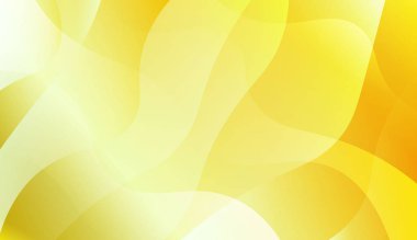 Dalga geometrik şekli Ile şablon arka plan. Şablon cep telefonu arka planlar için. Vektör Illustration yeşil sarı renk degrade ile.