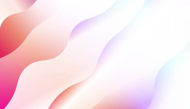 Dalga Modern arka plan. Tasarım duvar kağıdı, sunum, afiş, afiş, kapak sayfası, açılış sayfası için. Renk gradyan ile vektör Illustration.