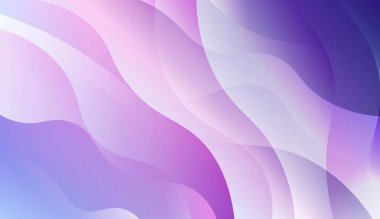 Dalga degrade şekli Ile soyut arka plan. Tasarım reklamı, banner, kapak sayfası için. Renk gradyan ile vektör Illustration.