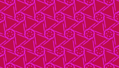 Eğri çizgili modern desen. Üçgenler, doğrular, geometrik elementler. Kusursuz Vektör illüstrasyonu. Broşür, duvar kağıdı, sunum, kağıt için tasarım.