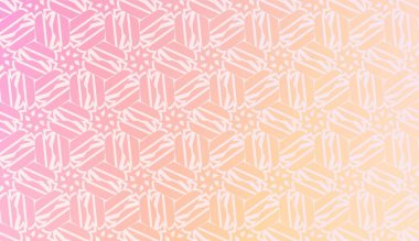 Vektör Tasarımı. Üçgenler Hattı ile İllüstrasyon. Modern Dekoratif Arka Plan. Pastel degrade rengi