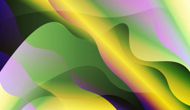 Soyut dalgalı arka plan. Tasarım duvar kağıdı, sunum, afiş, afiş, kapak sayfası, açılış sayfası için. Vektör Illustration.