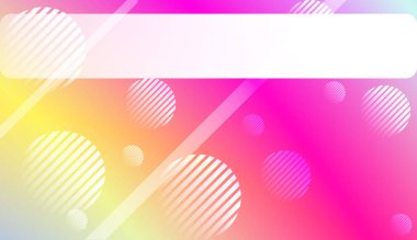 Çizgi, daire ile modern ekran degrade tasarım. Tebrik kartı, afiş, poster, broşür, afiş takvimi için. Vektör Illustration.