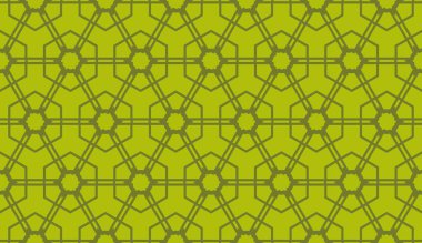 Çokgen geometrik elementlerle desen. Kusursuz Vektör illüstrasyonu. Duvar kağıdı şablonu, iç tasarım, dekorasyon, hatıra defteri sayfası.