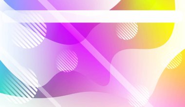 Tasarım açılış sayfası, reklam, banner, kapak sayfası için renk degrade geometrik şekli Ile fütüristik Arkaplan. Renk gradyan ile vektör Illustration.