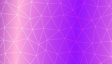 Üçgen mozaik kaplama. Modern tasarım senin işin, projen. Vektör çizimi. Yaratıcı gradyan rengi