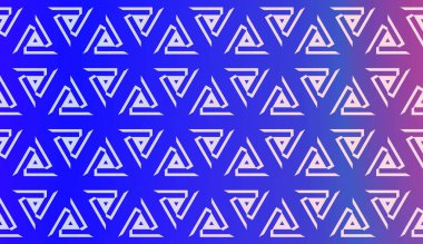 Gradyan arka grubuna sahip vektör geometrik desen. Üçgen Eğimli Çizgi. Duvar Kağıdı, Sunum Arkaplanı, İç Tasarım, Moda Yazısı