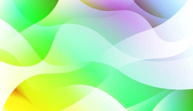 Soyut dalgalı arka plan. Iş sunumu duvar kağıdı, Flyer, Cover için. Renk gradyan ile vektör Illustration.