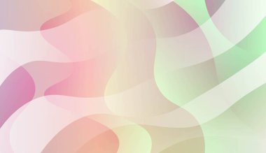 Soyut dalgalı arka plan. Kapak sayfası, açılış sayfası, banner için. Renk gradyan ile vektör Illustration.