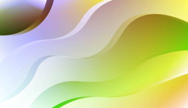 Bulanık dekoratif tasarım Ile soyut stil Içinde dalga, eğrisi hatları. Tasarım, sunum, Iş için. Renk gradyan ile vektör Illustration.