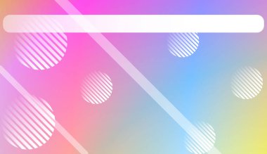 Çizgi ile Blur pastel Colordegrade Arkaplan, daire. Ekran cep telefonu için. Vektör Illustration.