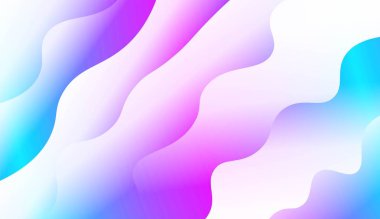 Geometrik Tasarım, Şekiller. Kapak sayfası, poster ve web siteleri için tasarım. Renk Gradyanlı Vektör İllüstrasyonu.