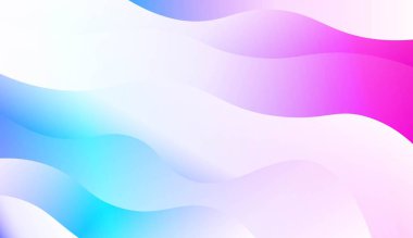 Renk Gradyan Geometrik Şekliyle Geleceğin Arkaplanı. Design Flyer, Banner, Landing Page için. Renk Gradyanlı Vektör İllüstrasyonu.