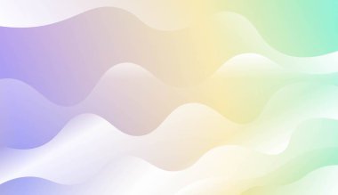 Futuristik renk tasarımı geometrik dalga şekli. Iş sunumu duvar kağıdı, Flyer, Cover için. Renk gradyan ile vektör Illustration.