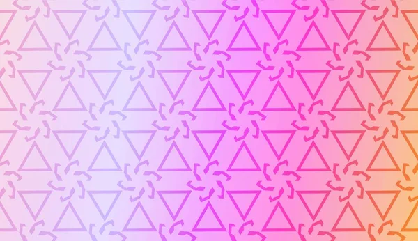 Art deco padrão geométrico com cor pastel moderno design gradiente. Para cartão de saudação, panfleto, cartaz, folheto, calendário de banner. Ilustração vetorial . — Vetor de Stock