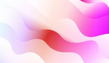 Renk Gradyan Geometrik Şekliyle Geleceğin Arkaplanı. Design Flyer, Banner, Landing Page için. Renk Gradyanlı Vektör İllüstrasyonu.