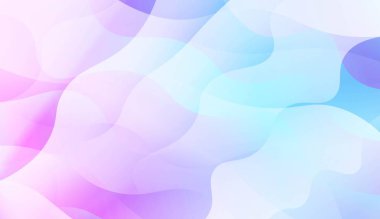 Dalgalı arka plan. Yumuşak renk degrade arka plan. Tebrik kartı, el Ilanı, davetiye için. Vektör Illustration.