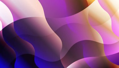 Dalga degrade şekli Ile soyut arka plan. Zarif desen kapak kitabı için. Renk gradyan ile vektör Illustration