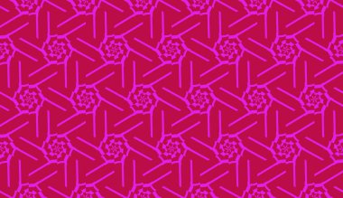 Soyut modern süslemeli tasarım modeli. Üçgen tarzı. Vektör Kusursuz illüstrasyon.