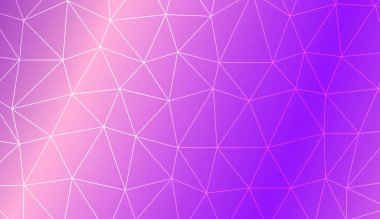 Soyut üçgen tarzında, gradyanı olan renkli çizimler. Marka kitabı için modern bir model. Vektör çizimi. Yaratıcı gradyan rengi