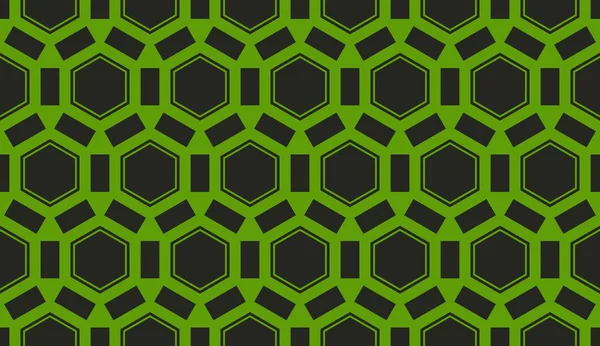 Abstract green light background.Vector seamless pattern — Stock Vector