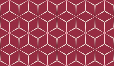 Kırmızı. Vektör lüks soyut arka plan. Vektör Dikişsiz desen