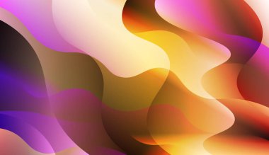 Dinamik Efekt Ile soyut arka plan. Kapak sayfası, açılış sayfası, banner için. Renk gradyan ile vektör Illustration